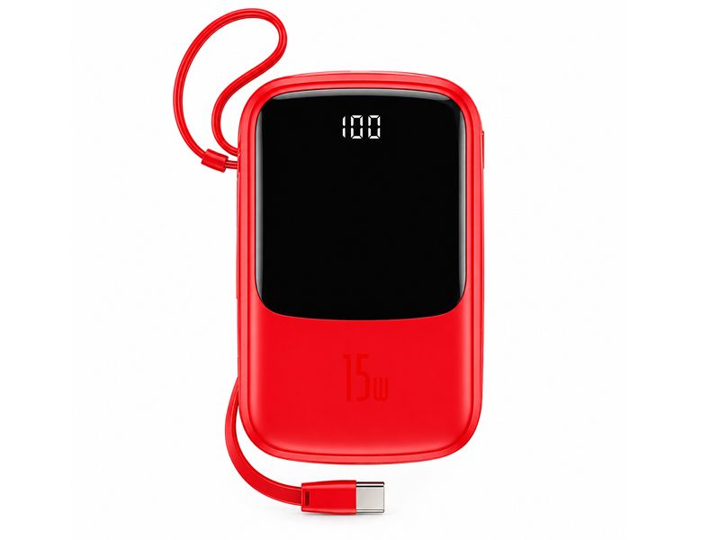 پاور بانک ۱۰۰۰۰ باسئوس Baseus PPQD-A Qpow 15W + کابل Type-C